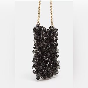 ❗️LAST CHANCE❗️THE ITEM WILL BE REMOVED SOON❗️ ZARA acrylic Bucket Bag w chain